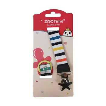 

Baby Pacifier Clip Chain Chew Teething Straps Easy to Use Smoother for Newborn 24BE