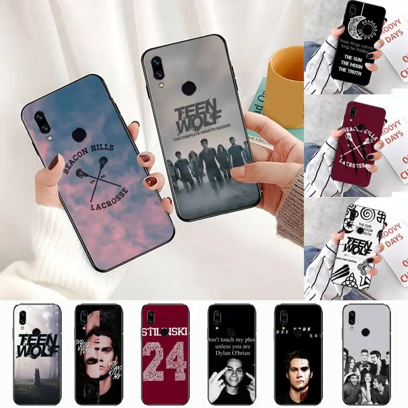 

Dylan O'Brien Teen Wolf cool Phone Case For Xiaomi Redmi 4x 5 plus 6A 7 7A 8 mi8 8lite 9 note 4 5 7 8 pro