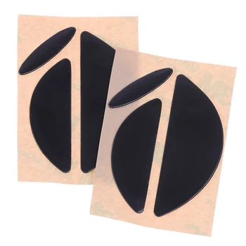 

2 Sets/pack Good Quality 0.6mm Mouse Feet Mice Skates For Logitech MX518 /G400 /G400S Mouse Black