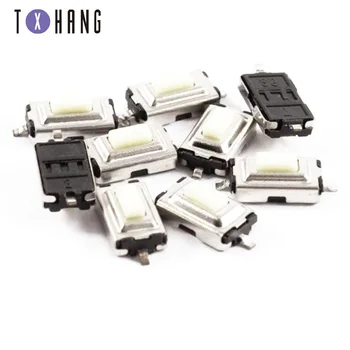

50pcs Tactile Pushbutton Key Switch Momentary Tact SMD 2 Pins 3*6*2.5mm new diy electronics