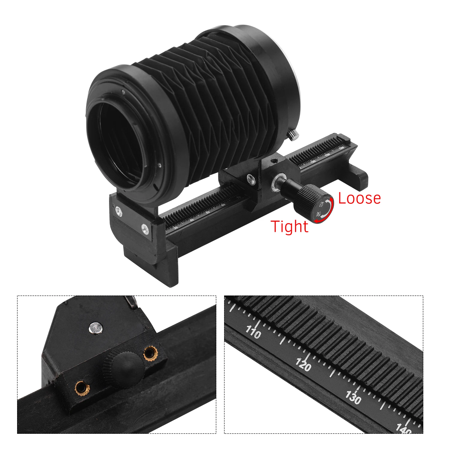 Macro Bellows,Macro Focusing Focus Rail Slider,Camera Extension Mount Tripod Adapter for Sony NEX. Macro Bellows,Macro Focusing Focus Rail Slider,Camera Extension Mount Tripod Adapter for Sony NEX.