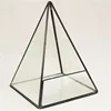 Pyramid Geometric Glass Terrarium Succulent Plants Container Planter Bonsai Flower PotGardening Decoration 3