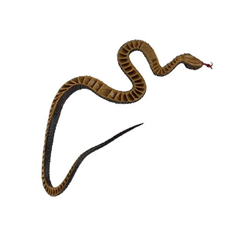Simulation Rubber Soft Snake Prank Joke Funny Toy Garden Props Antistress Horror Fake Snake Kid's Gift