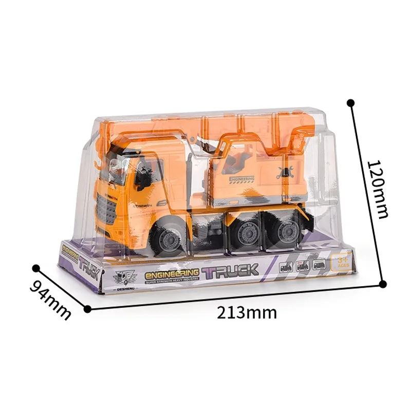 

Children Small Toy Mini Inertia Engineering Car Toy Car Model Excavator Crane Engineering Vehicle Toy