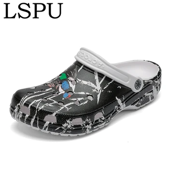 

High Quality Camouflage Odaci-T Unisex Clogs Slip On Breathable Water Beach Slippers Jelly Garden Shoes Summer Slides Men Women