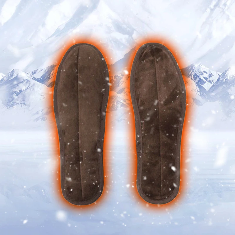 USB Electric Heating Insoles Heated Gloves Shoes Inserts Winter Warm Shoe Pads