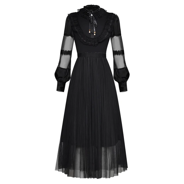 black new years dress