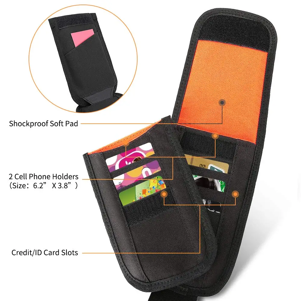 Тактический чехол для телефона Molle, чехол для телефона, поясная сумка, Военный нейлоновый чехол для мобильного телефона, сумка для карт, сумка для охоты на открытом воздухе