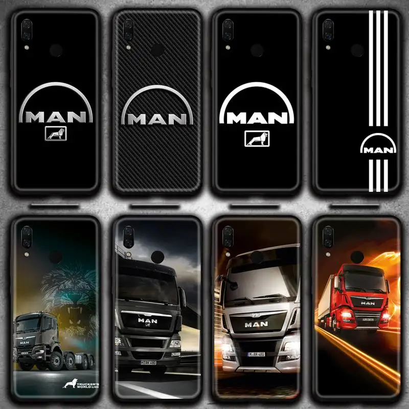 Чехол для телефона с логотипом Man Trucks Huawei Y6P Y8S Y8P Y5II Y5 Y6 2019 P Smart Prime Pro | Мобильные