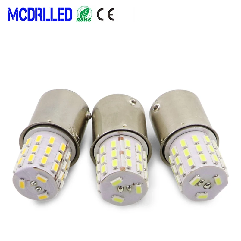 2 шт. Автомобильные светодиодные лампы P21W 1156 BAS15 P21/5W BAY15D G18 R10W 6000K|Сигнальная лампа|