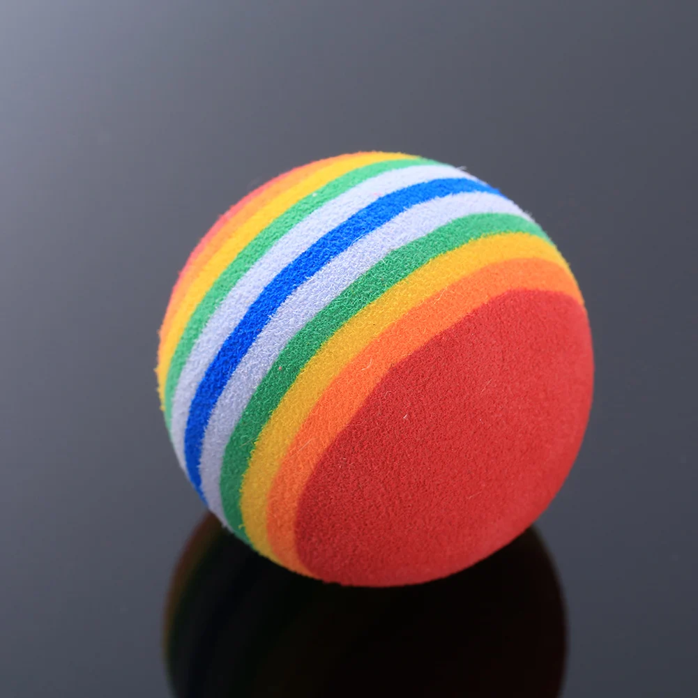 Шарики для жевания игрушки радужные животные забавные товары домашних животных