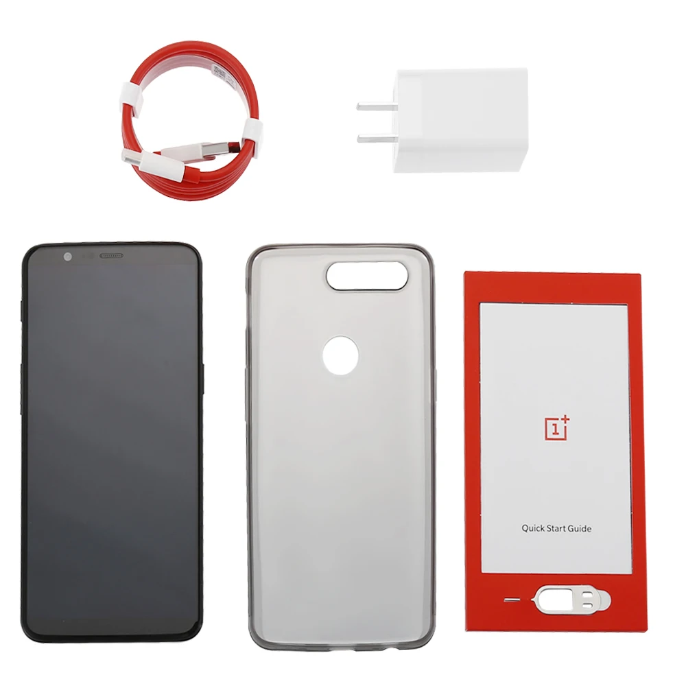 OnePlus, 5 T, 4G, смартфон, 6,01 дюймов, Восьмиядерный процессор Snapdragon 835, 2,45 ГГц, 8 ГБ ОЗУ, 128 Гб ПЗУ, МП, две тыловые камеры, мобильный телефон