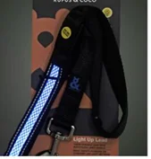 USB Перезаряжаемый светодиодный поводок для собак, ночное освещение для прогулок, Хэллоуина, Рождества, крутой модный нейлоновый светодиодный поводок для больших собак