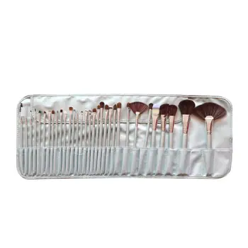 

32-in-1 Handle Makeup Brushes Foundation Eye Shadow Brush Beauty Tools Set with Storage Brush Pack Bag