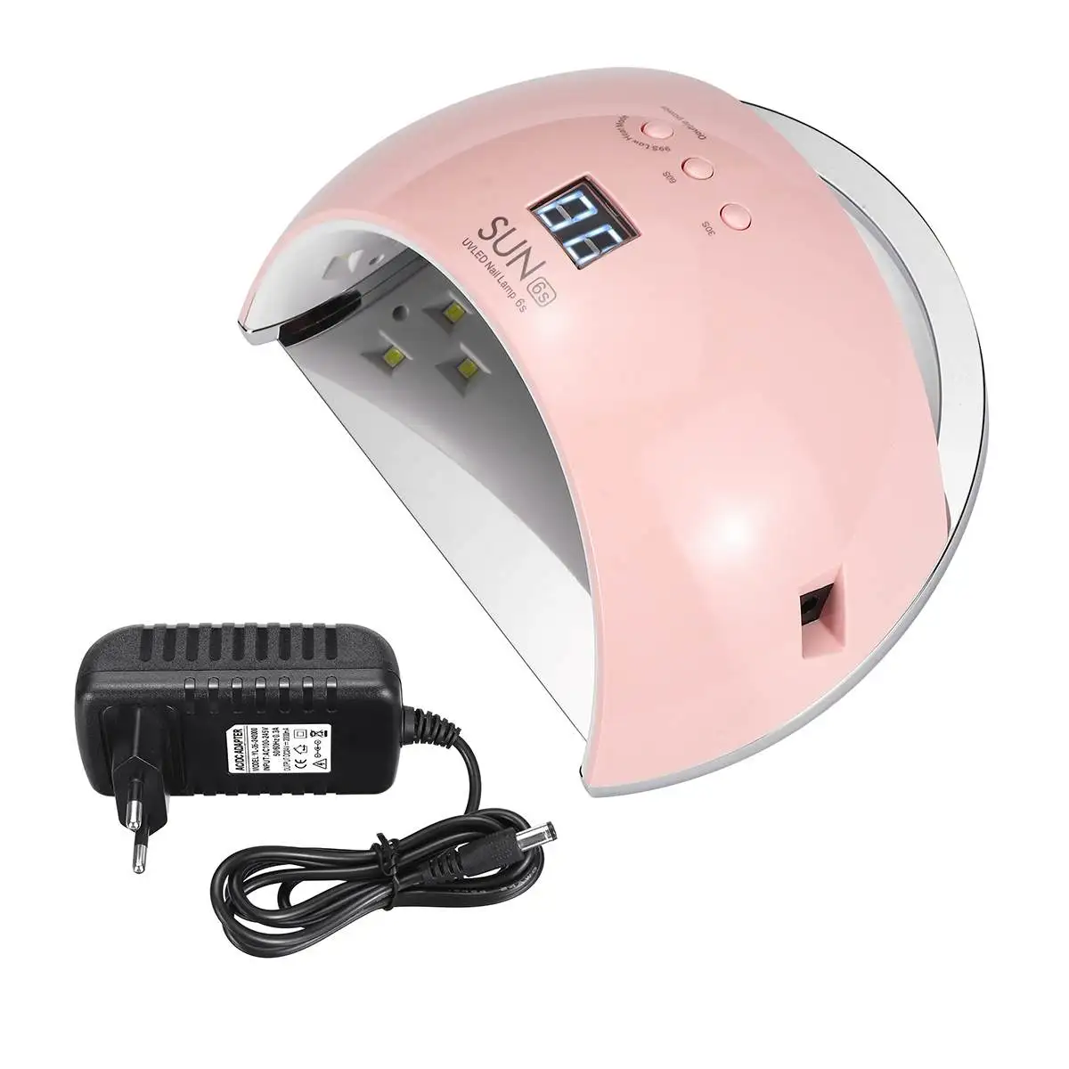 48w SUN 6 Nail Dryer LCD Display 21pcs LED Dryer Nail Lamp UV LED Lamp for Curings Gel Polish Auto Sensing Lamp For Nails