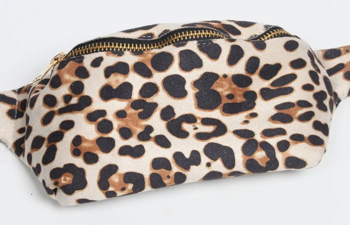 Поясные сумки для женщин модные дизайнерские замшевые леопардовые карманы банан мото квадратные ноги женские нагрудные пакеты поясная сумка для женщин