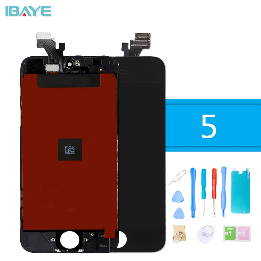 LCD Display for iPhone 5 Touch Screen Replacement 5G Digitizer Assembly With Repair Tools and Gifts AAA |