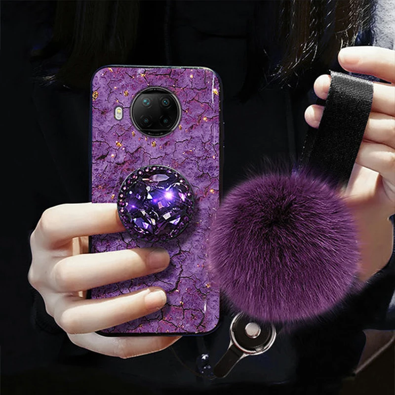 Luxury Glitter Case Xiaomi POCO X3Pro M3 X3 NFC 9 11 10T Note10Lite A3 9SE 10S 11 11Lite Silicone Marble Case For Redmi Note10