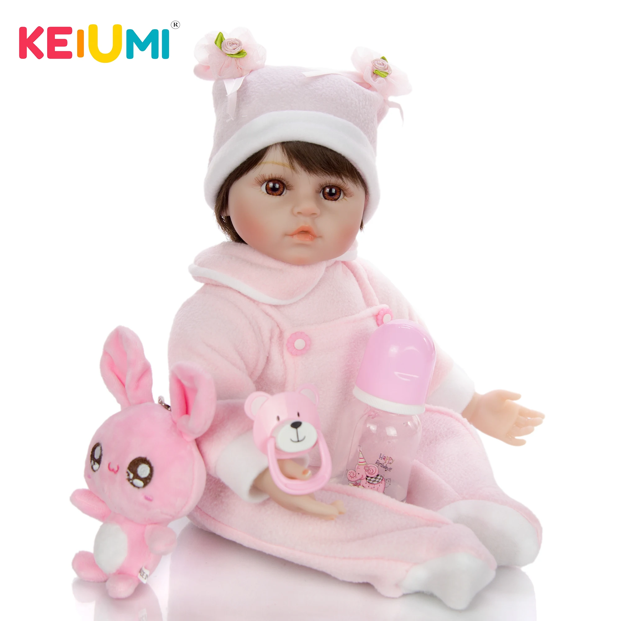Details about   Reborn Baby Girl Doll Full Silicone Body Vinyl Realistic Dolls Babies Toys Gifts 
