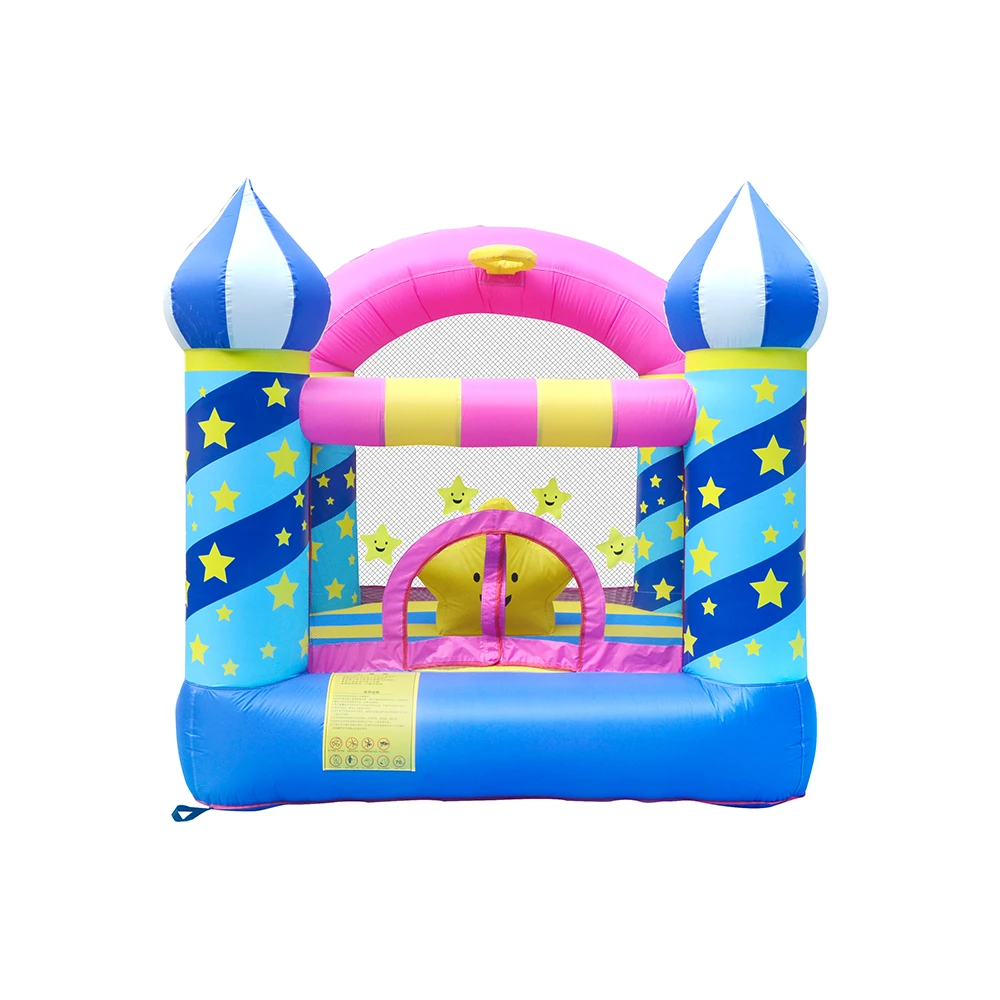 Petit Chateau Gonflable Gonflable Et Amusant Pour Enfants Maison De Jeu Saut Parc Etoile Aire De Jeux Interieure Trampoline Aliexpress