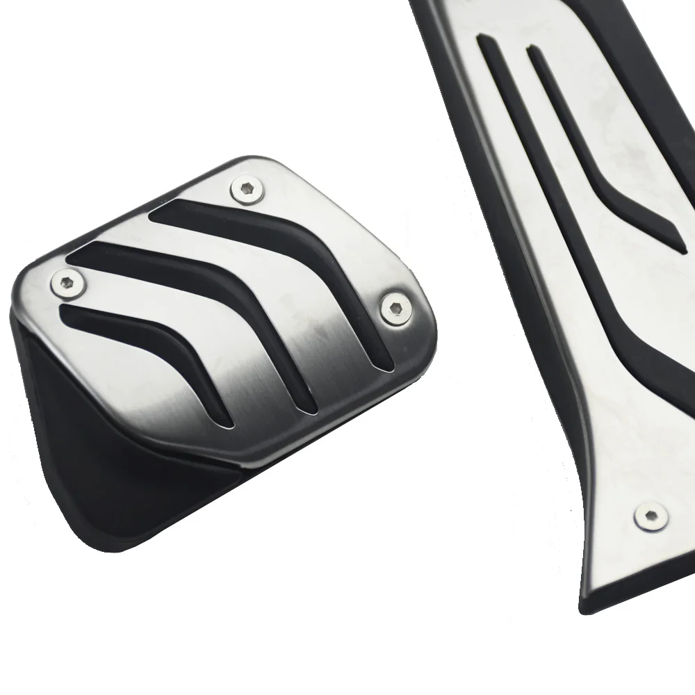 Car Accessories Car Pedals Pedal Cover For BMW 1 2 3 4 Series F20 F21 F22 F30 F31 F32 F36 Fuel Gas Brake Clutch Foot Rest Pedal Pad Cover