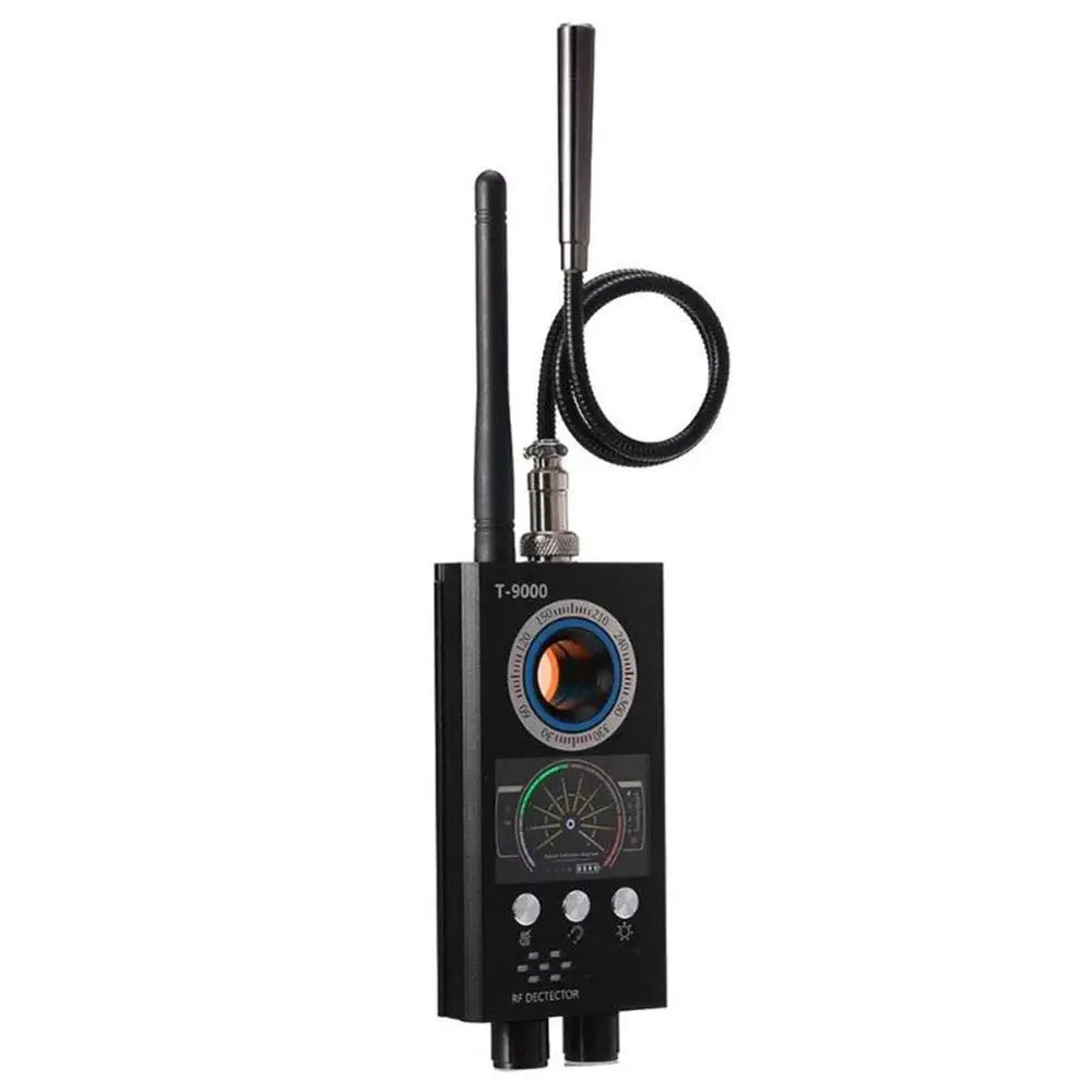 Spy Wiretap Bug Mini Hidden Camera Detector Full Range Cell Phone GPS GSM RF Sound Signal Spy Devices Detector