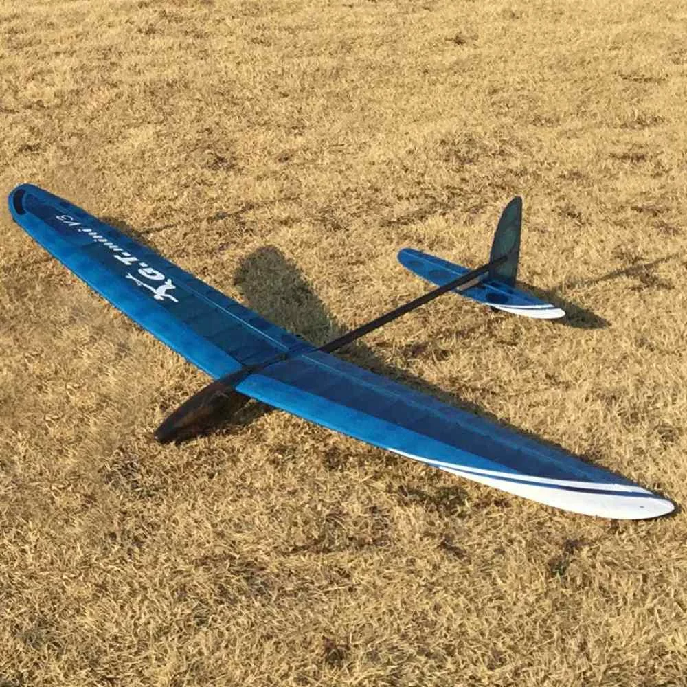GTRC GT990 MINI DLG V3 Blue 990mm Wingspan Balsa Wood Hand Throwing