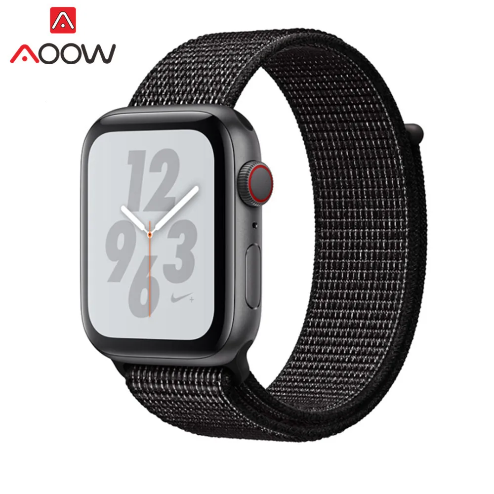 Цветной нейлоновый ремешок для часов Apple Watch 38 мм 42 мм 40 мм 44 мм тканый холщовый ремешок на липучке браслет для часов iwatch 1 2 3 4