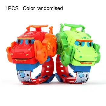 

New Deformation Watch Dinosaur Toy Can Project Children's Cartoon Electronic Watch