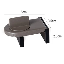 1 шт. Противоугонный оконный замок пластиковый стальной алюминиевый сплав скользящий оконный замок переводная оконная защелка Пряжка детская защита