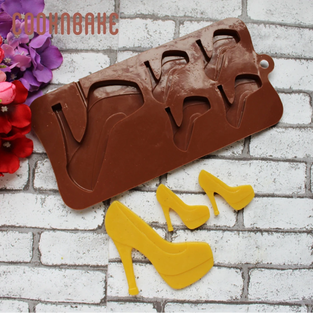 COOKNBAKE силиконовая форма для шоколада, конфет, динозавра, печенья, торта, украшение, инструмент, 5 отверстий, смола, форма для помадки, сделай сам, на день рождения