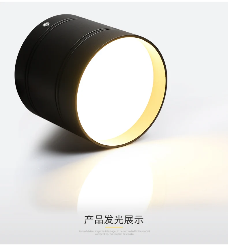 Dimmable LED Ceiling light down light 24w 20w 18W 15W 9W 7W 5w 3w No opening LED Spot light decoration Ceiling Lamp