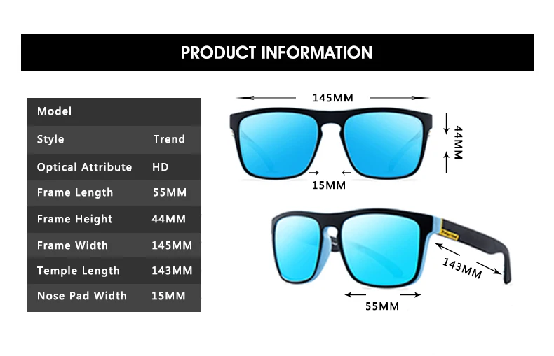 New Fashion Guy's Sun Glasses Polarized Sunglasses 5