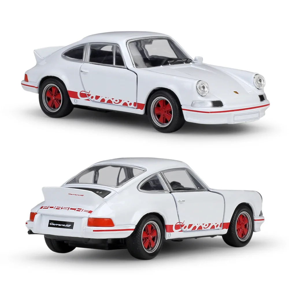 

WELLY Welly 1: 36 Porsche 1973 Carrera RS Model Alloy Car Model Pull Back Car