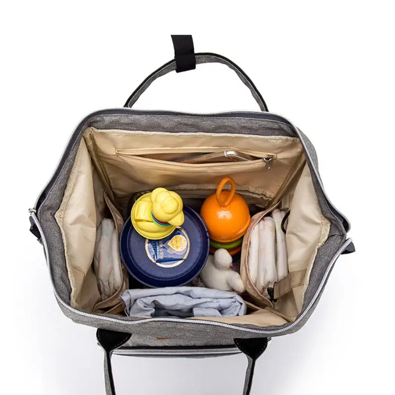 Сумка для подгузников, рюкзак, большая сумка для пеленания, водонепроницаемая сумка для мамочек для ухода за ребенком, дорожная сумка