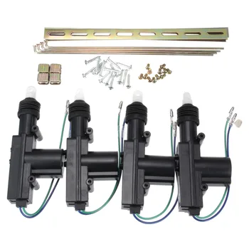 

4X 12V Universal Auto Car Door Power Central Lock Motor 2 Wire Actuator Auto Vehicle Remote Central Locking System Motor