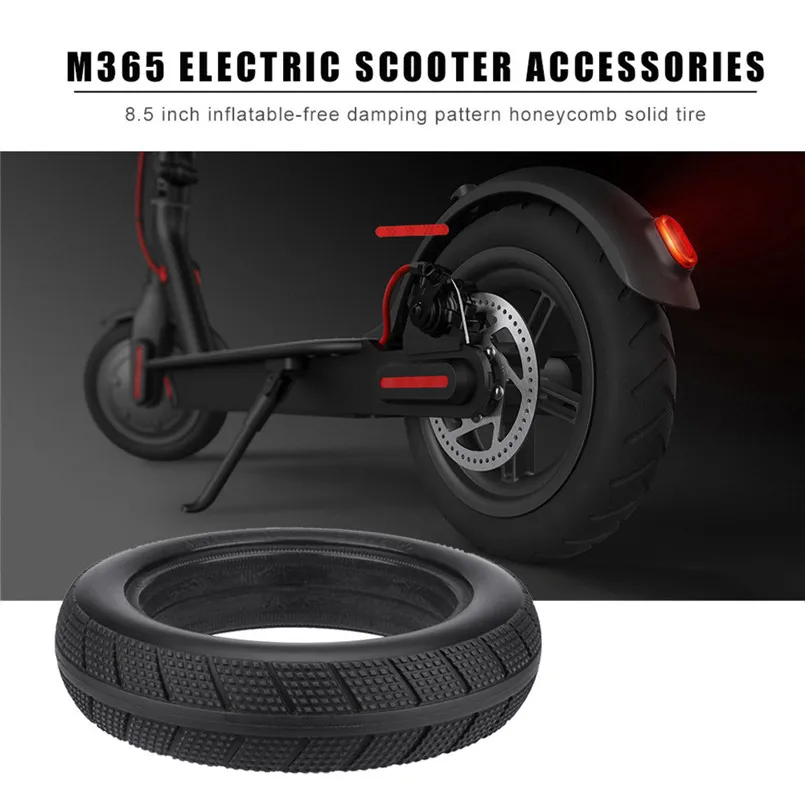 8.5 inch free inflatable shockproof tire M365 electric scooter replacement wheel solid never flat tire xiaomi M365 40S24 (15)