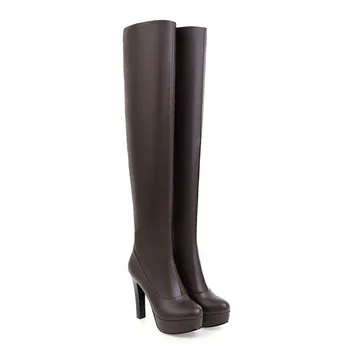 

Oversized thigh high boots knee high boots over the knee boots women ladies boots shoes woman winter boots women