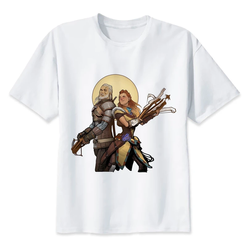 

the witcher Summer Fashion Clothing Tshirt Men High Quality Letter Short Sleeve t Shirt Men 100% Print Casual t-Shirts 545xl