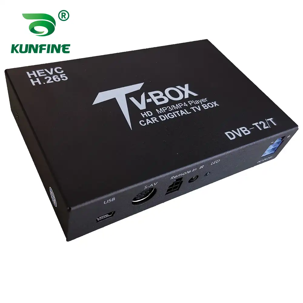 Kunfine車ハーフdin Dvdプレーヤーusbリーダー自動的に移動1 2にdvb T2 T 車載テレビ受信機 Aliexpress