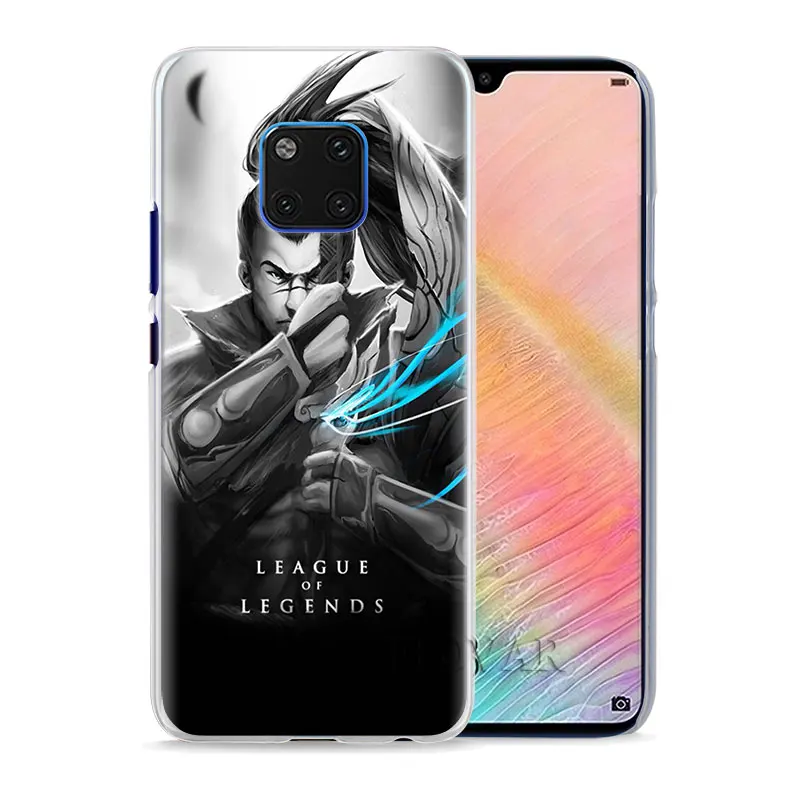 Чехол для телефона League of Legends hero для huawei mate 20 Lite mate 10 20 P30 Pro P Smart Plus P10 P20 P30 Lite hoing coque