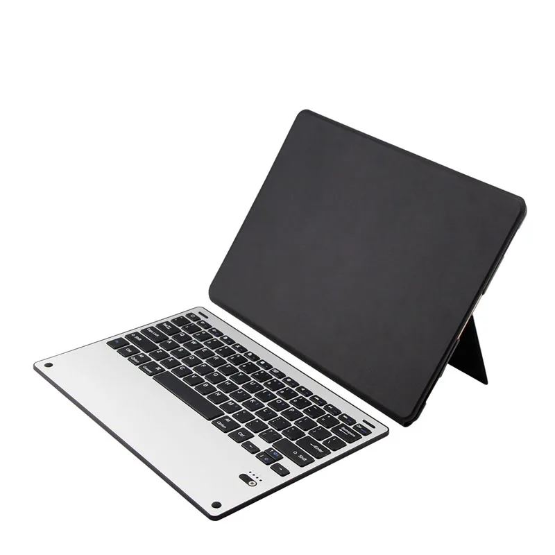 

Wireless Aluminum Bluetooth Keyboard Ultrathin Detachable Tablet PU Leather Case With Stand For iPad Pro 12.9 Inch LHB99