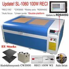 Dsp1060 100w co2 usb máquina de corte a laser gravador de cortador a laser 1000x600mm sistema de focagem automática dsp cortador a laser gravador chiller