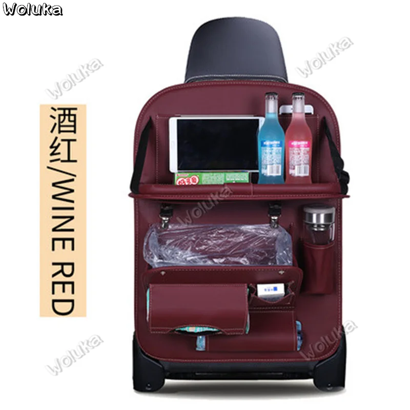 Подвесная сумка для хранения заднего сиденья автомобиля, коробка для хранения, многофункциональный автомобильный внутренний ящик для хранения, украшение CD50 Q03