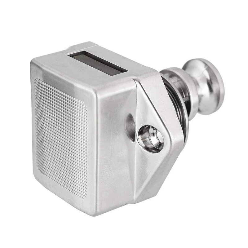 10 sztuk Push Button Keyless Lock zatrzask szafka Caravan blokada dla RV do szafki do szuflady drzwi grubość 15-27mm