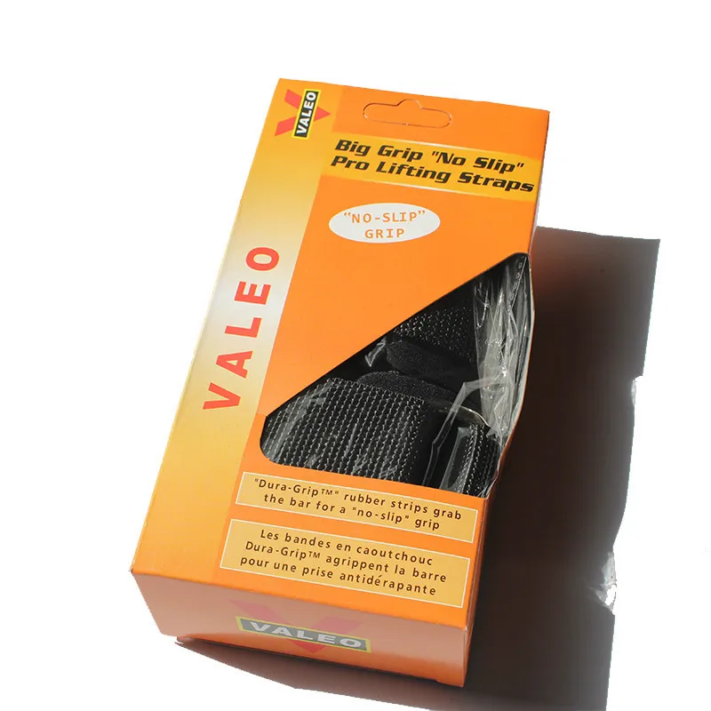 Подлинный продукт VALEO Booster Stripe Wrist Protector Gym Help Grip Tape Tension Band Противоскользящий Толстый Браслет