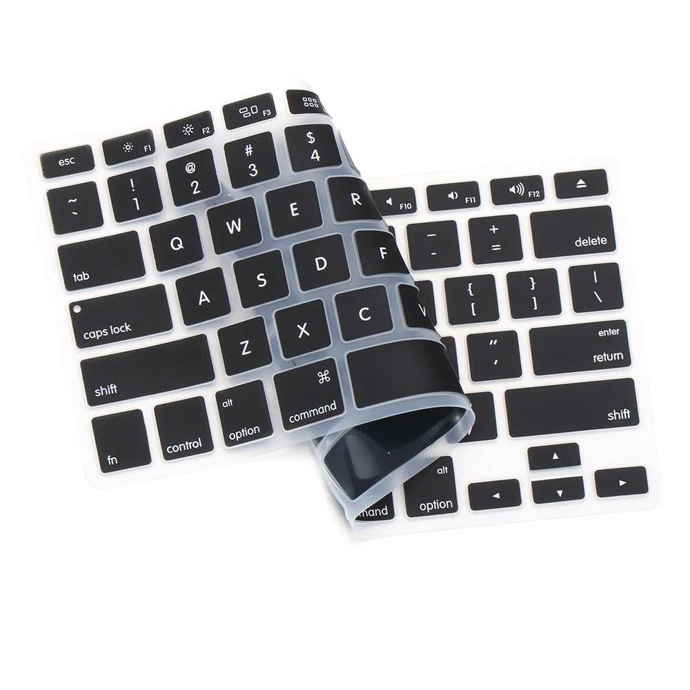 1 шт. силиконовый чехол для клавиатуры Apple Macbook Pro Air 13 15 17 дюймов (2015 или старше)
