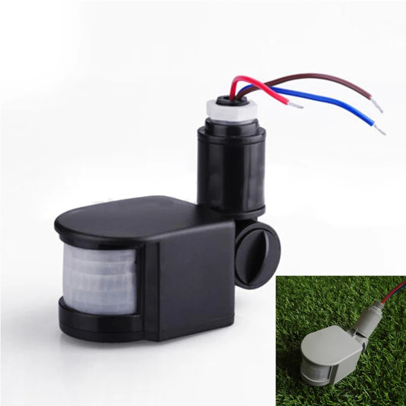 Intelligent Motion sensor Movement Switch Automatic Control Security Body PIR Outdoor Detector Wall New