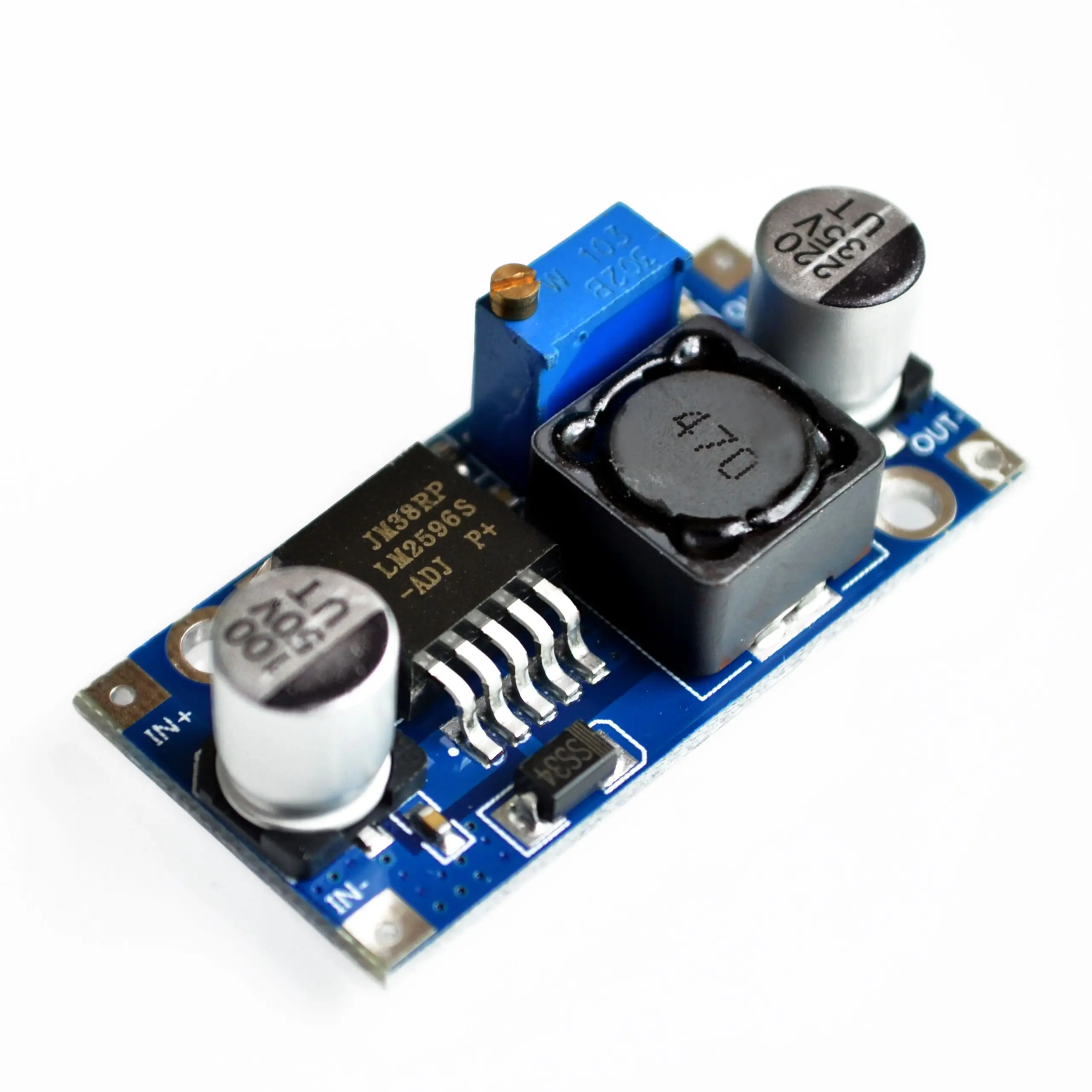 Высокое качество 3A Регулируемый DCDC LM2596 LM2596S вход 4 V-35 V Выход 1 23 V-30 В постоянного