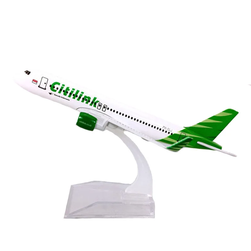 16 см масштаб 1:400 модели самолетов летательных аппаратов из Индонезии Citilink